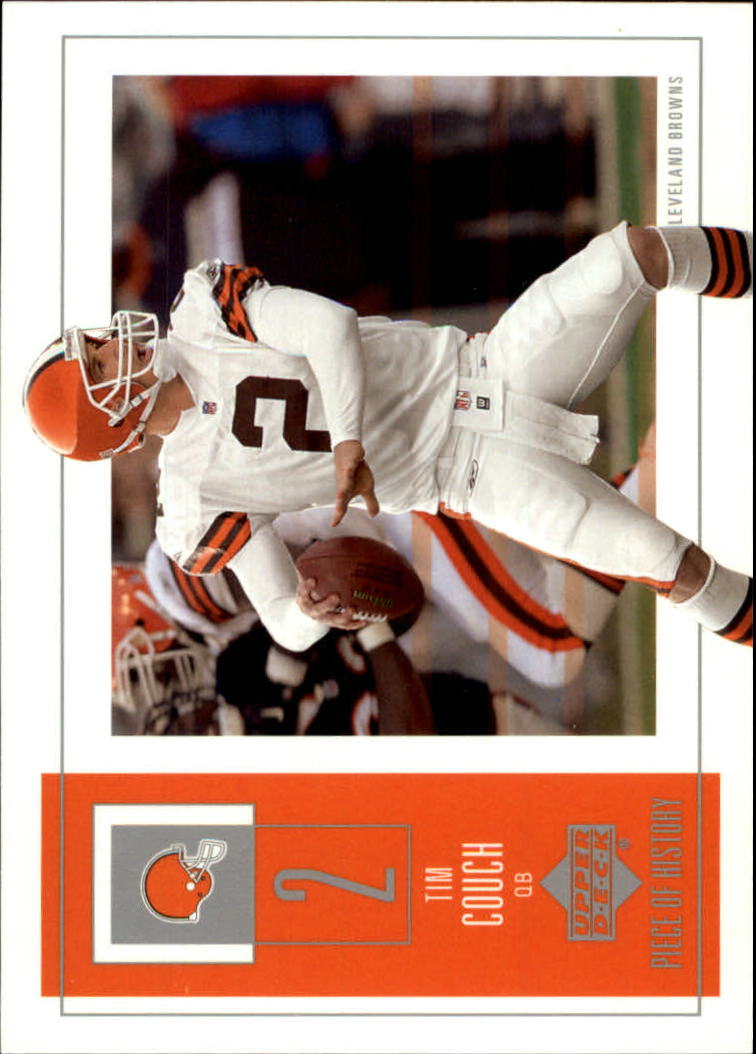 2002 UD Piece of History #25 Tim Couch
