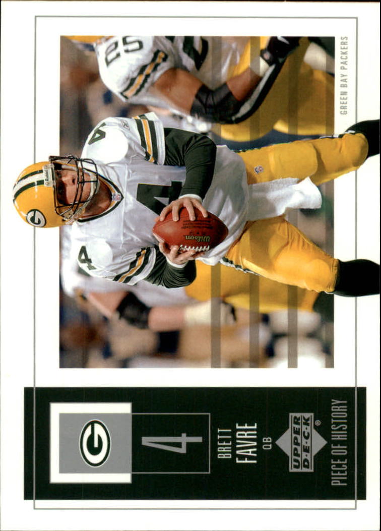 2002 UD Piece of History #39 Brett Favre