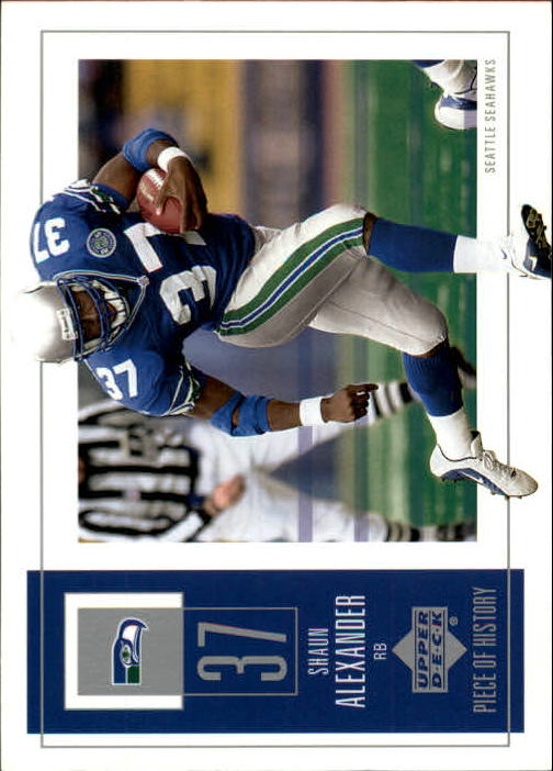 2002 UD Piece of History #88 Shaun Alexander