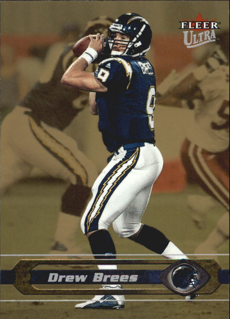 2002 Ultra Gold Medallion #157 Drew Brees
