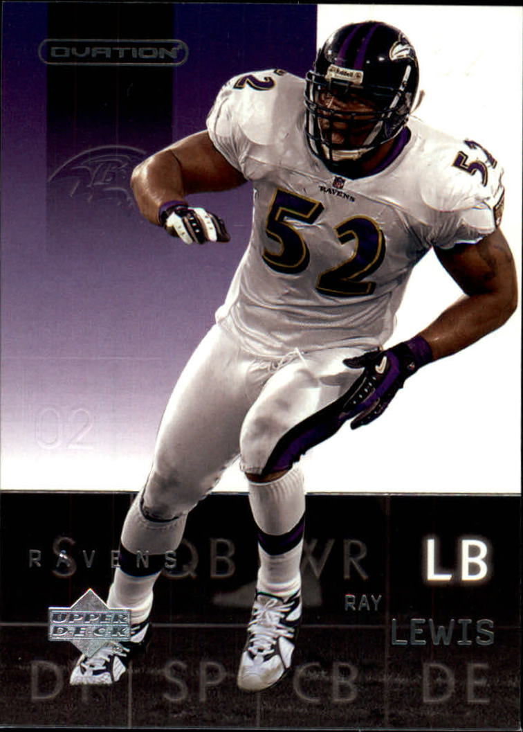 2002 Upper Deck Ovation #7 Ray Lewis