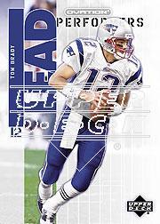 2002 Upper Deck Ovation Lead Performers #LP20 Tom Brady