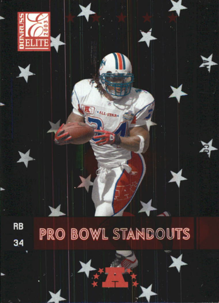2003 Donruss Elite Pro Bowl Standouts #PB14 Ricky Williams