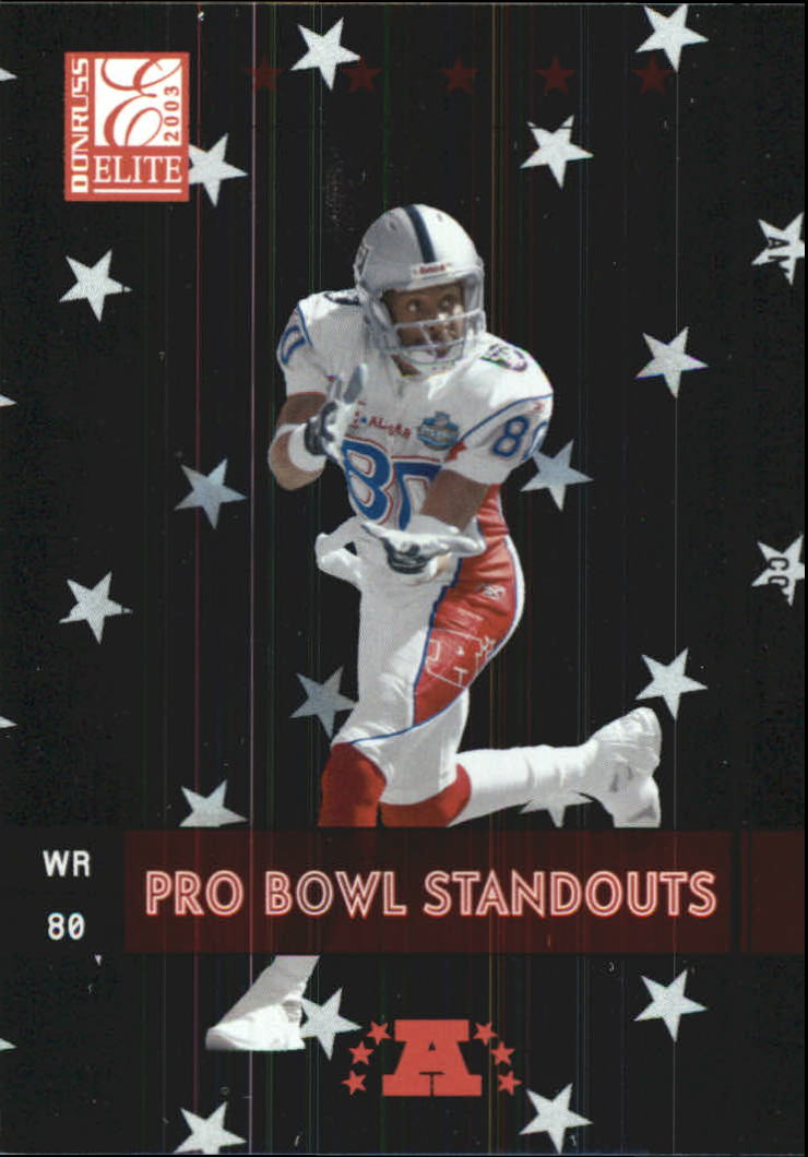 2003 Donruss Elite Pro Bowl Standouts #PB18 Jerry Rice
