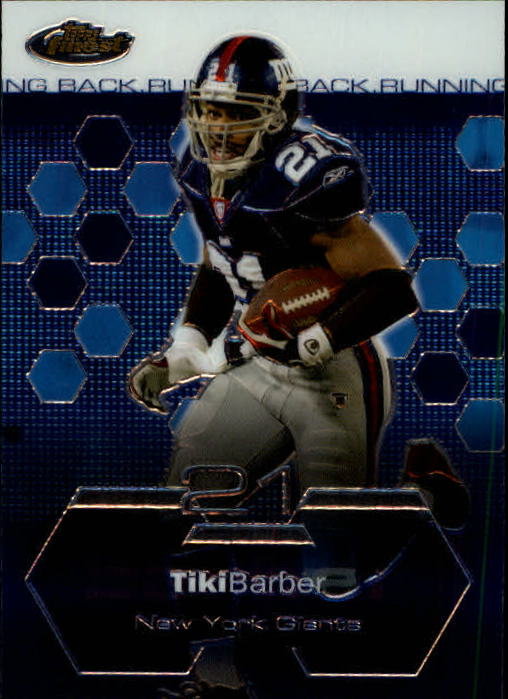 2003 Finest #47 Tiki Barber