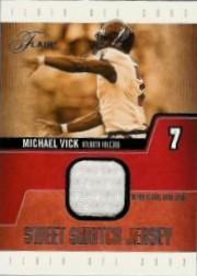 2003 Flair Sweet Swatch Jerseys #MV Michael Vick