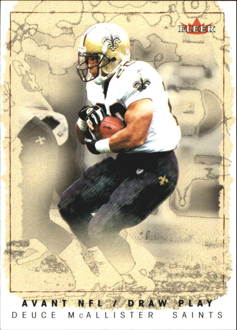 2003 Fleer Avant Draw Play #4 Deuce McAllister
