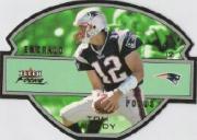 2003 Fleer Focus Emerald Focus #4 Tom Brady