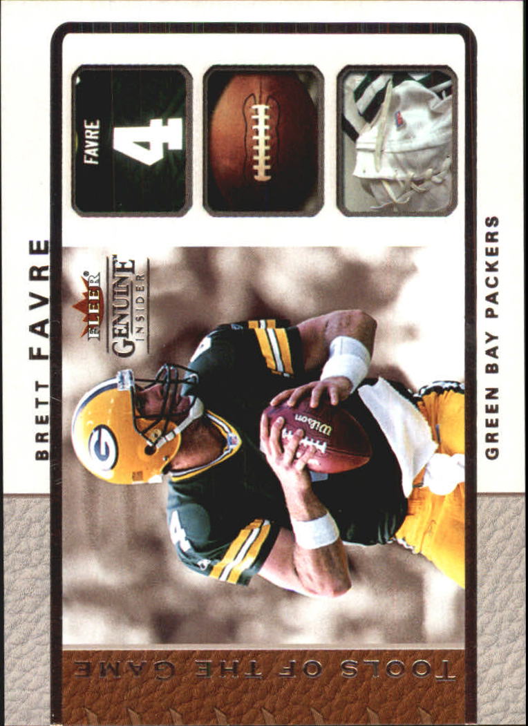 2003 Fleer Genuine Insider Tools of the Game #1 Brett Favre