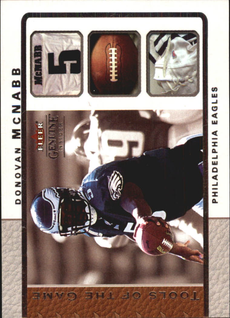 2003 Fleer Genuine Insider Tools of the Game #3 Donovan McNabb