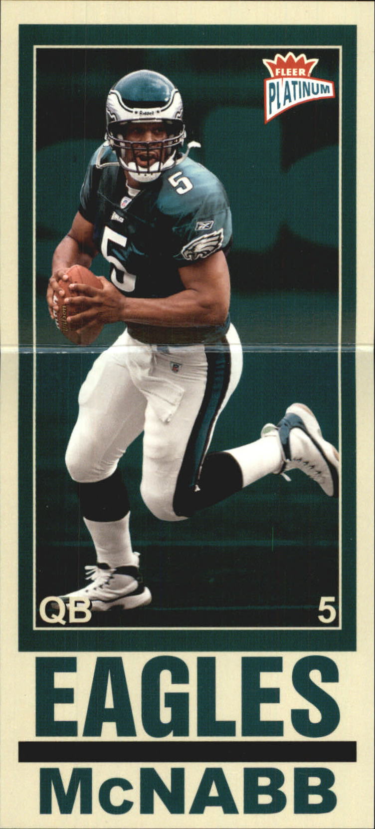 2003 Fleer Platinum Big Signs #1 Donovan McNabb