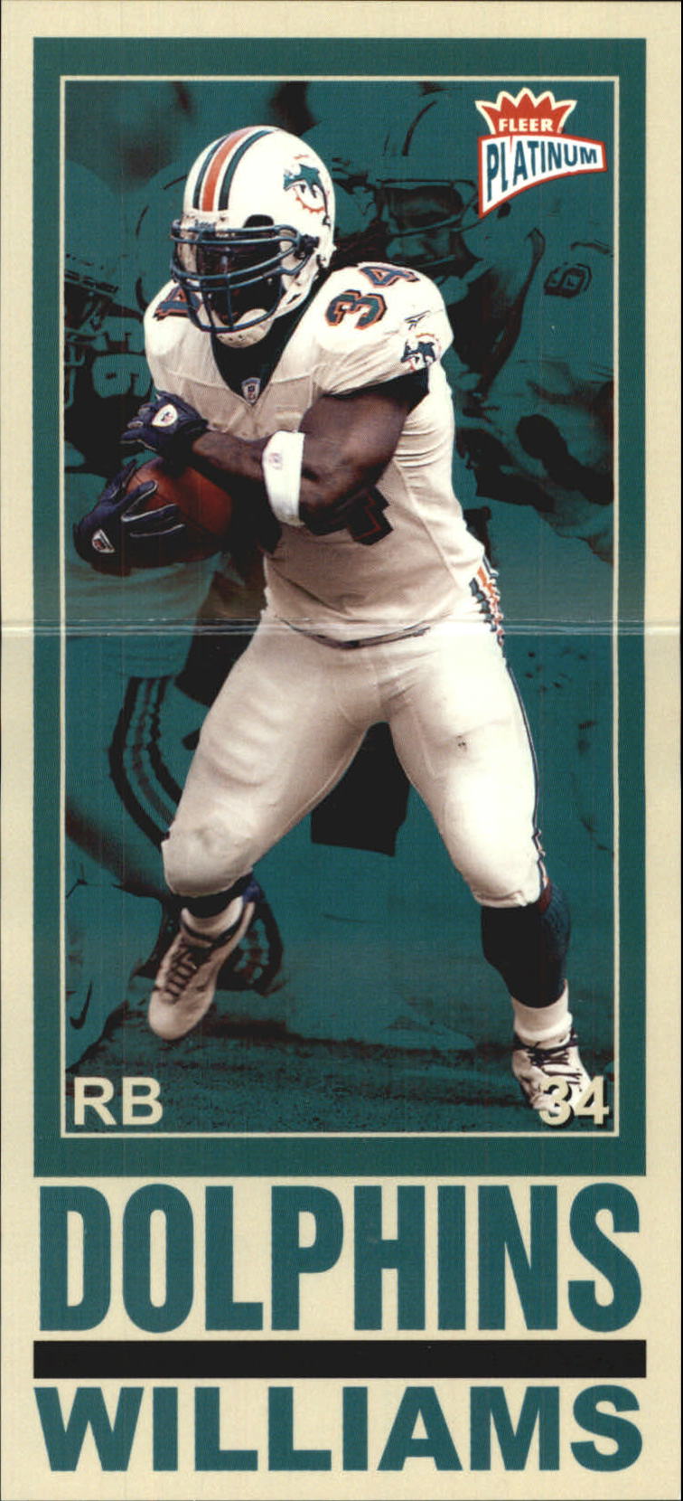 2003 Fleer Platinum Big Signs #3 Ricky Williams