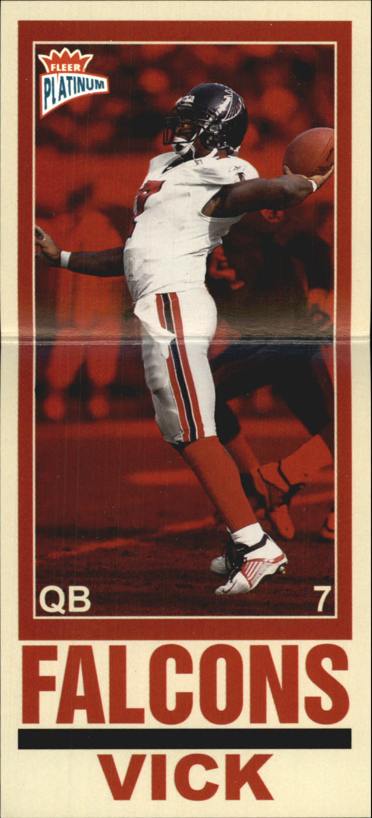 2003 Fleer Platinum Big Signs #10 Michael Vick