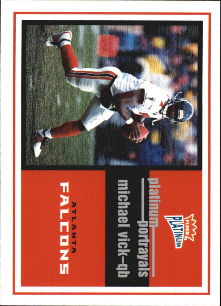 2003 Fleer Platinum Portrayals #13 Michael Vick