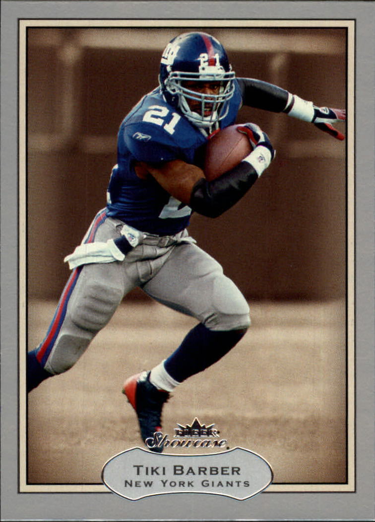 2003 Fleer Showcase #22 Tiki Barber