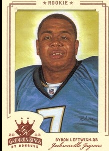 2003 Gridiron Kings Bronze #102 Byron Leftwich