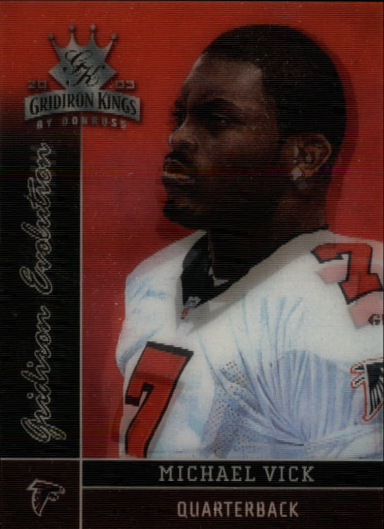 2003 Gridiron Kings GK Evolution #GE1 Michael Vick