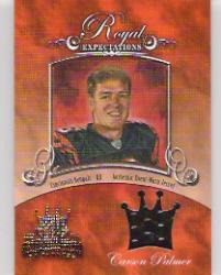 2003 Gridiron Kings Royal Expectations Materials Gold #RE3 Carson Palmer