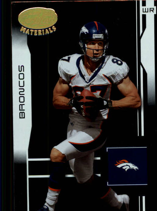 2003 Leaf Certified Materials #38 Ed McCaffrey