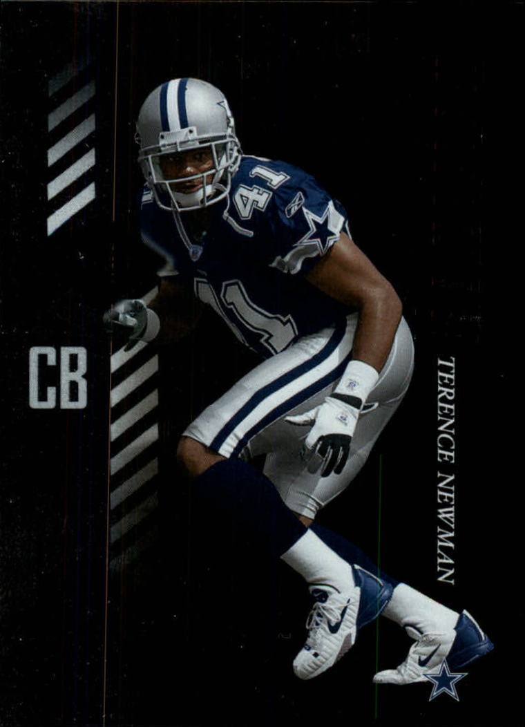 2003 Leaf Limited #122 Terence Newman RC