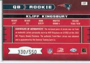 2003 Leaf Rookies and Stars #257 Kliff Kingsbury JSY RC