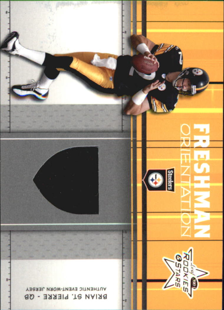2003 Leaf Rookies and Stars Freshman Orientation Jersey #FO6 Brian St.Pierre
