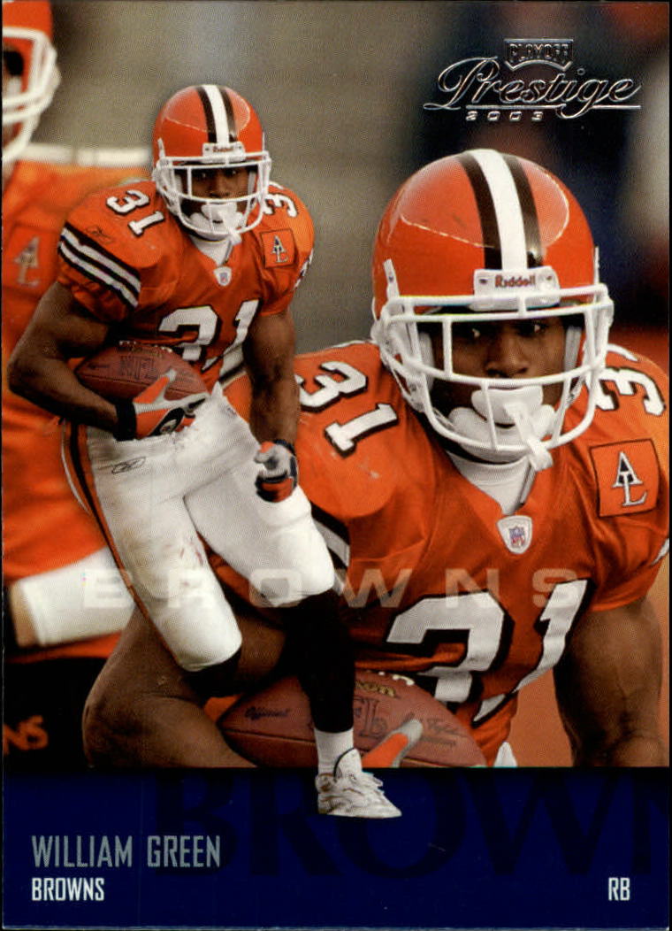 2003 Playoff Prestige #31 William Green