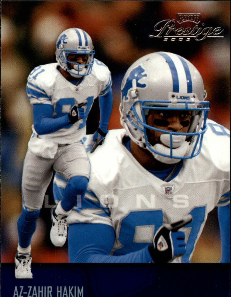 2003 Playoff Prestige #46 Az-Zahir Hakim