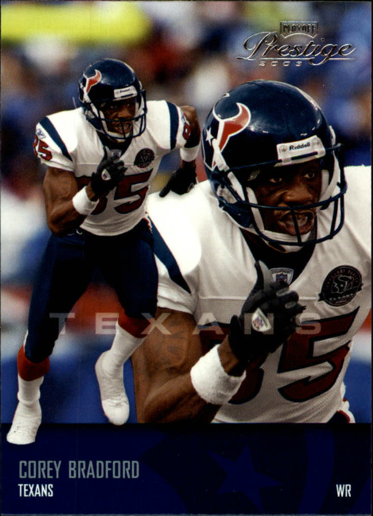 2003 Playoff Prestige #54 Corey Bradford