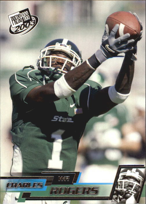2003 Press Pass #28 Charles Rogers