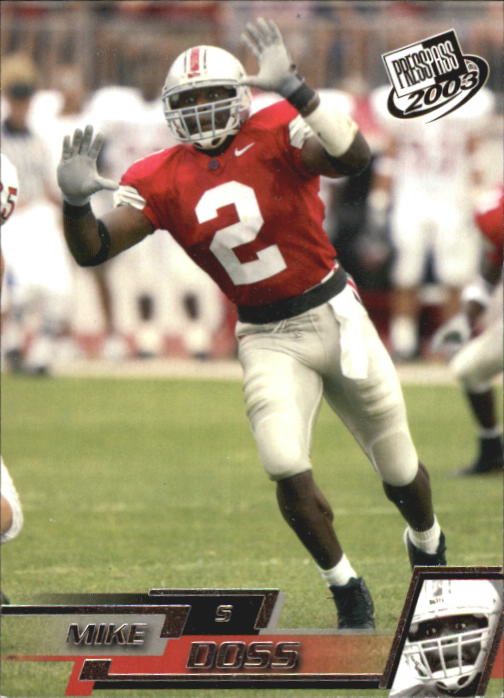 2003 Press Pass #44 Mike Doss