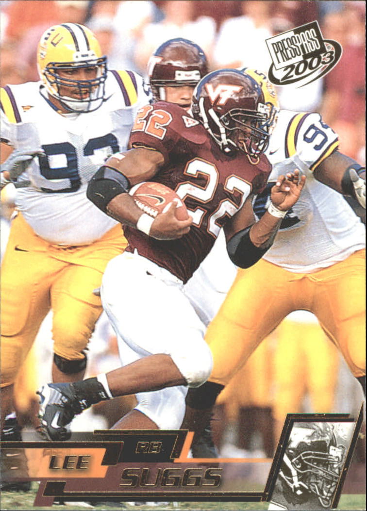 2003 Press Pass Gold Zone #G21 Lee Suggs