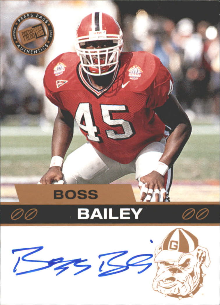 2003 Press Pass Autographs Bronze #1 Boss Bailey