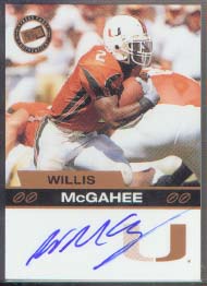 2003 Press Pass Autographs Bronze #41 Willis McGahee
