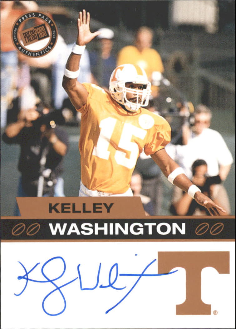 2003 Press Pass Autographs Bronze #59 Kelley Washington