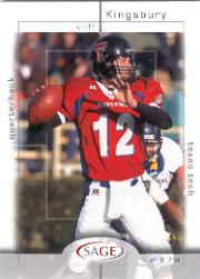 2003 SAGE #25 Kliff Kingsbury