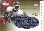 2003 SAGE Autographs Gold #A40 Marcus Trufant/200