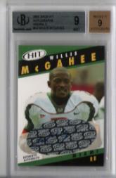 2003 SAGE HIT Autographs Emerald #A2 Willis McGahee