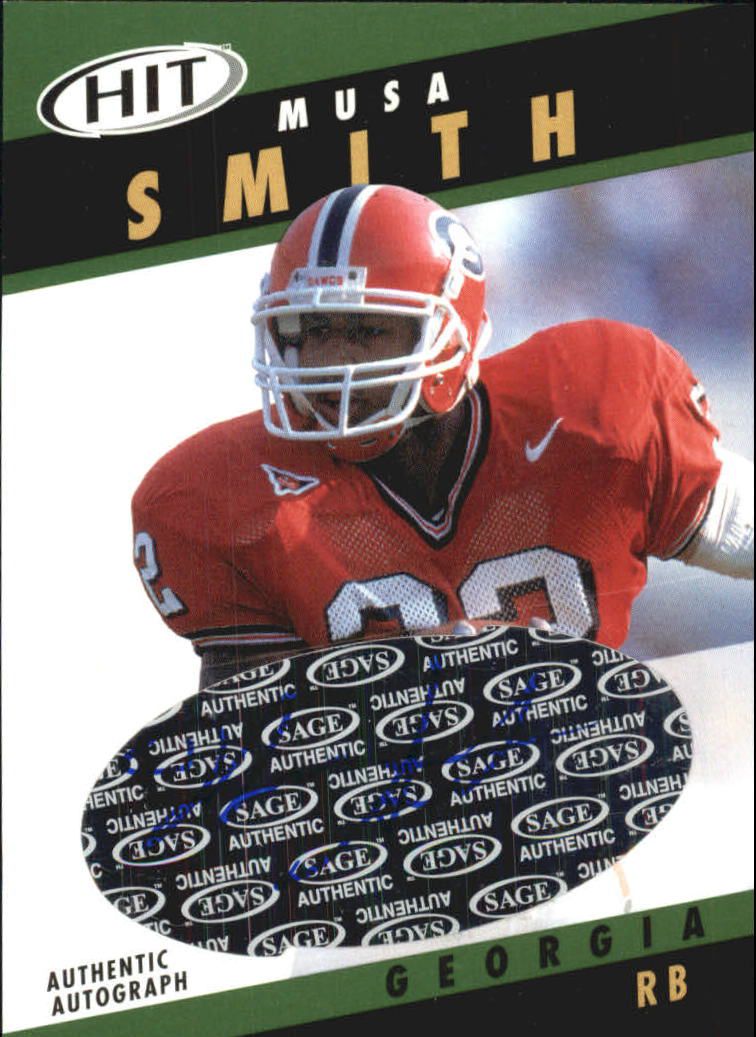 2003 SAGE HIT Autographs Emerald #A32 Musa Smith