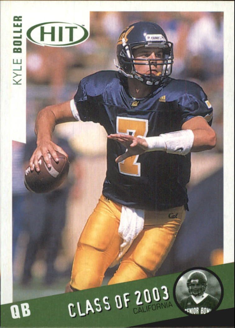 2003 SAGE HIT Class of 2003 Emerald #C7 Kyle Boller