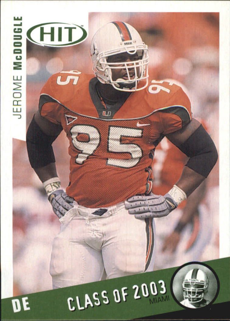 2003 SAGE HIT Class of 2003 Emerald #C9 Jerome McDougle