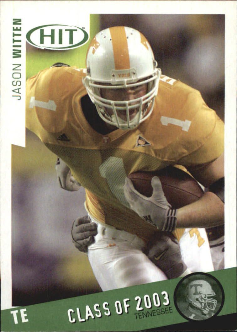 2003 SAGE HIT Class of 2003 Emerald #C10 Jason Witten