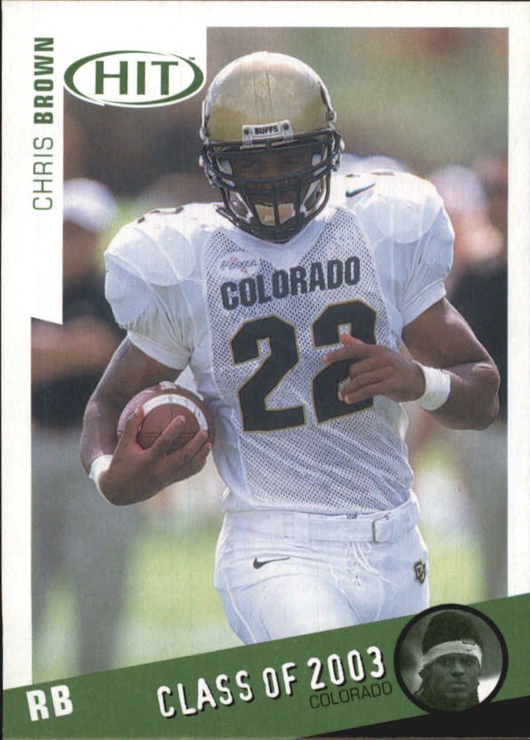2003 SAGE HIT Class of 2003 Emerald #C23 Chris Brown