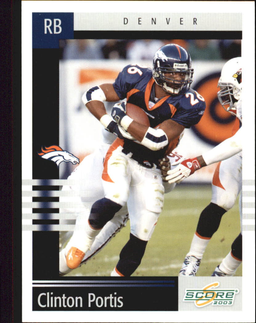 2003 Score #39 Clinton Portis
