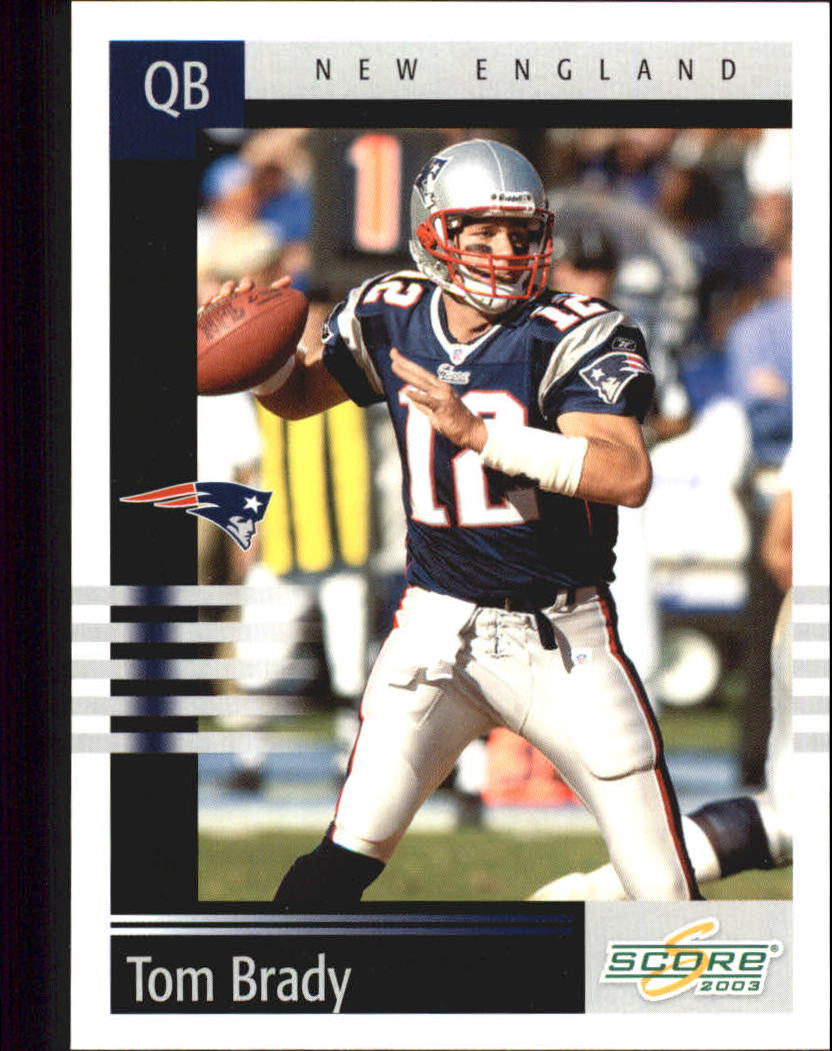 2003 Score #81 Tom Brady