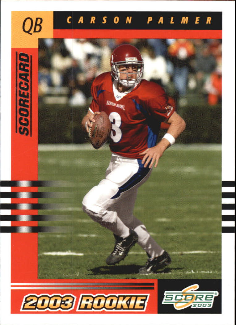 2003 Score Scorecard #276 Carson Palmer