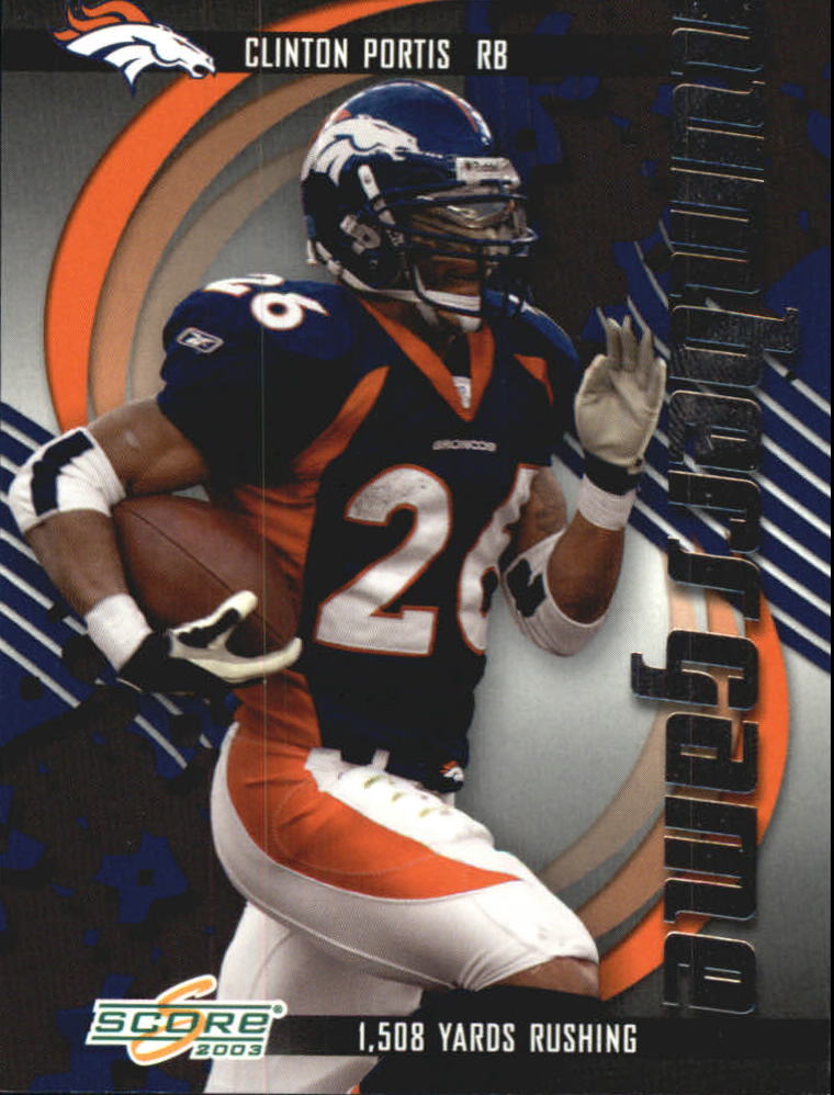 2003 Score Numbers Game #NG16 Clinton Portis/1508