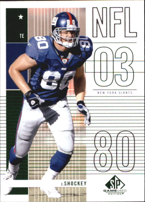 2003 SP Game Used Edition #5 Jeremy Shockey