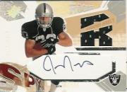 2003 SPx #199 Justin Fargas JSY AU RC