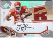 2003 SPx #205 Larry Johnson JSY AU RC